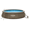 Marcy Funsicle 14' x 36" QuickSet Ring Top Above Ground Swimming Pool, Basketweave - 308885