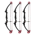 Genesis Archery Original Adjustable Right Handed Compound Bow, Black (3 Pack) - 323577