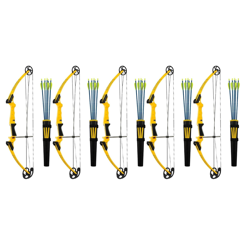 Genesis Archery Original Right Hand Compound Bow Kit w/Arrows & Quiver (5 Pack) - 323587