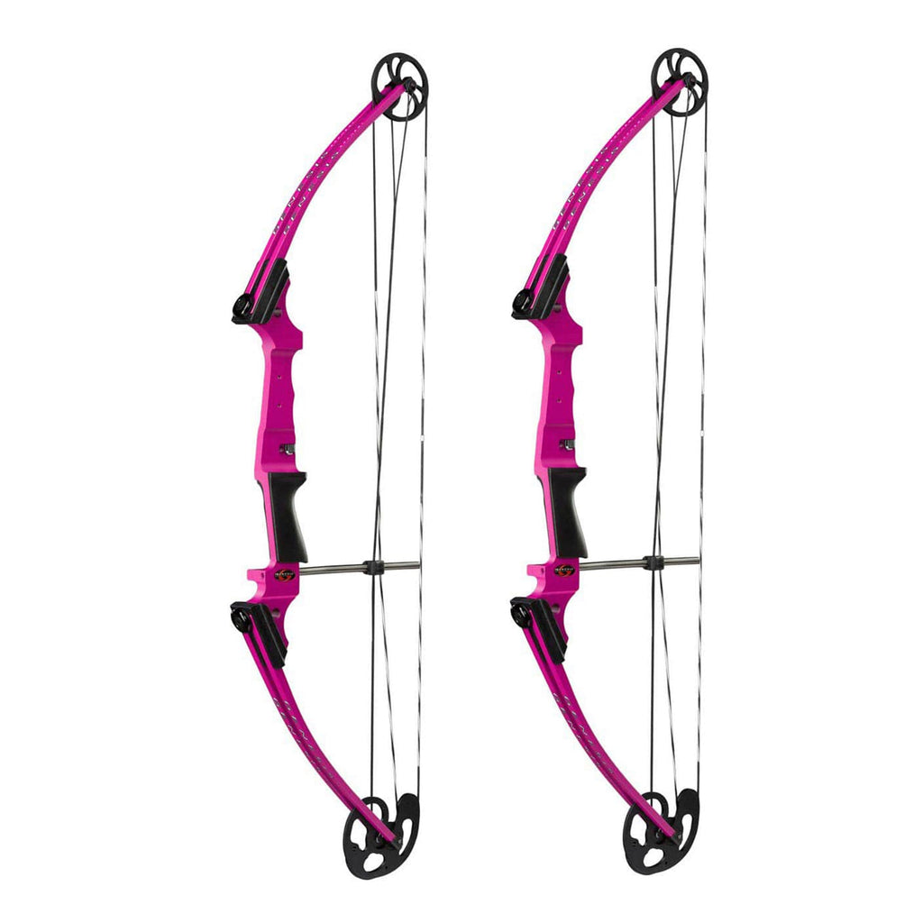 Genesis Archery Compound Bow Adjustable Sizing for Right Handed, Purple (2 Pack) - 323664