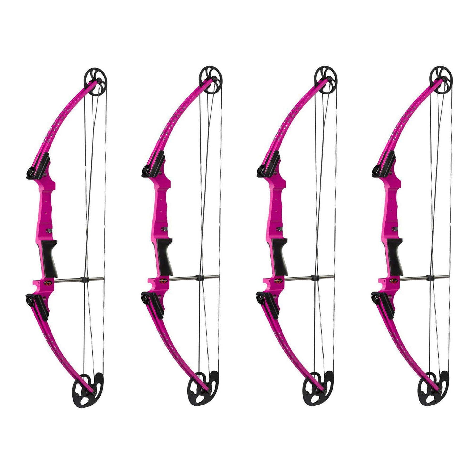 Genesis Archery Compound Bow Adjustable Sizing for Right Handed, Purple (4 Pack) - 323668