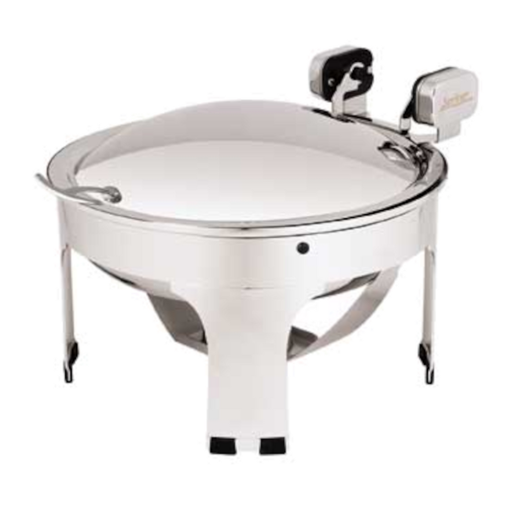 Spring USA 3372-6/36 Sauteuse Suite Server Combo, 36cm w/ Stand, 5-1/4", 4 Qt - SP3372636