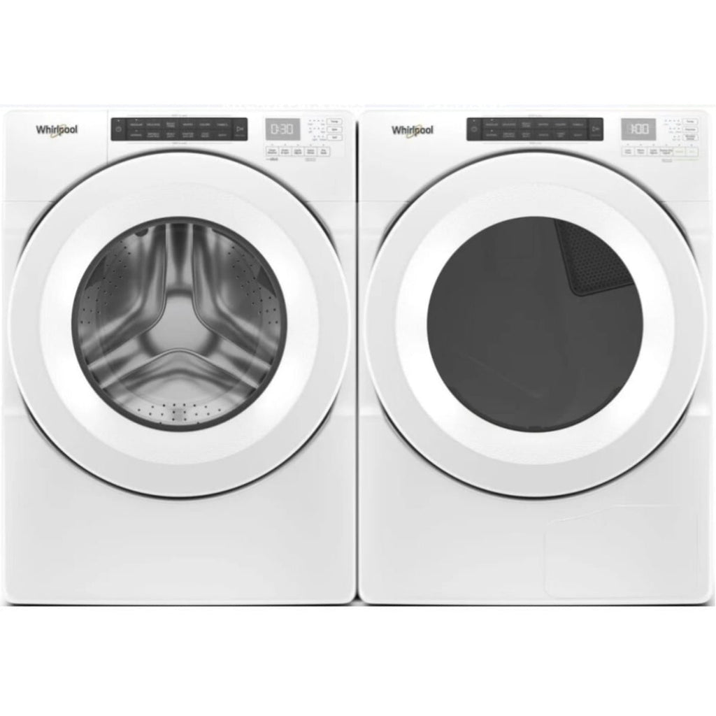 Whirlpool 27 Inch Front Load Washer & Whirlpool 27 Inch Gas Dryer - WFW560CHW