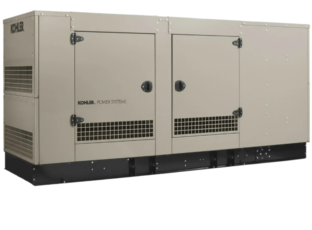 Kohler 150KW 120/208V 3-Phase Standby Generator Aluminum New - 150ERESC-QS10