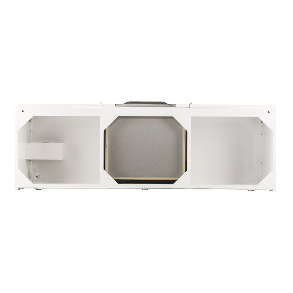 James Martin Vanities Mercer Island 59" Double Vanity - 389-V59D-AGR-G-DGG