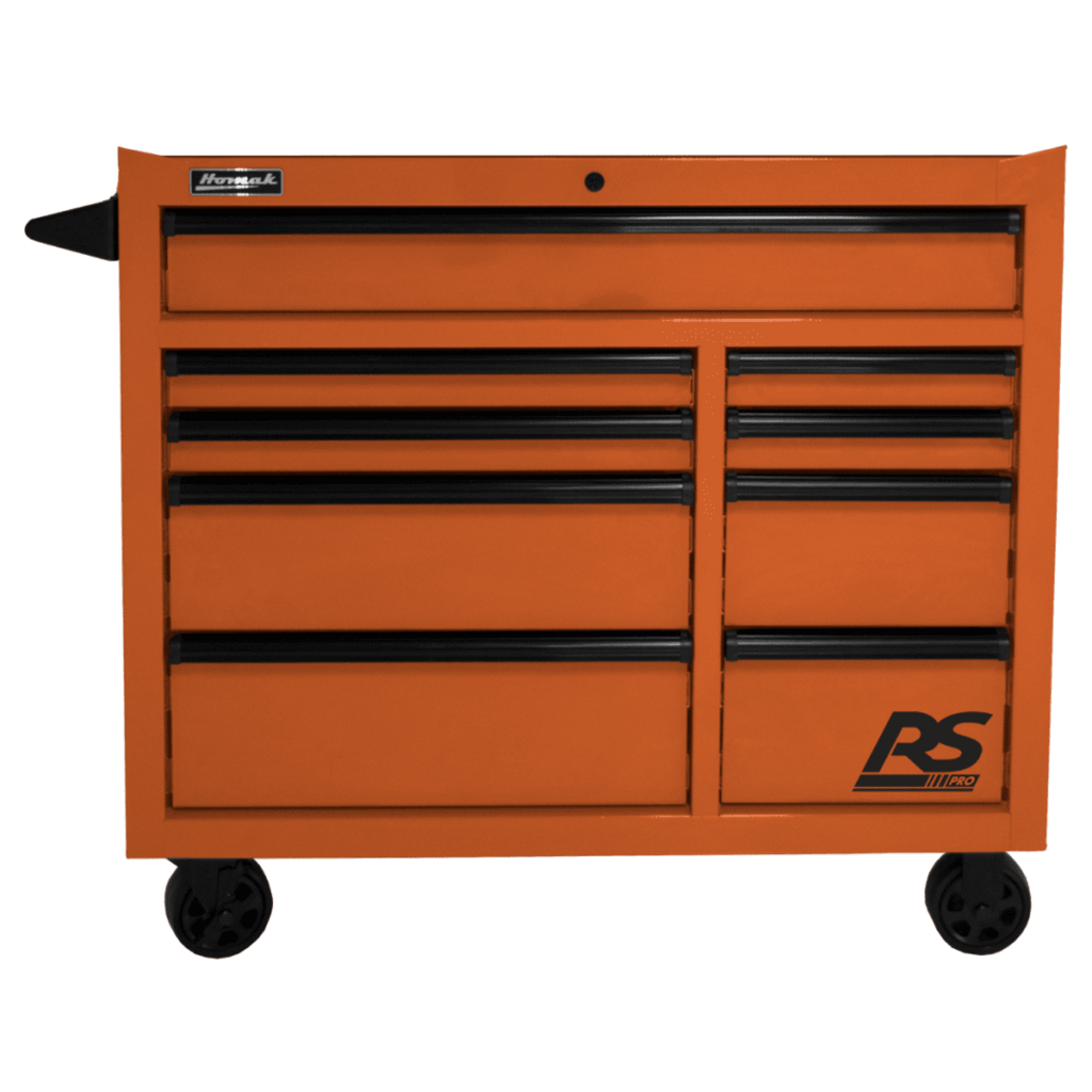 Homak  41" RS Pro 9 Drawer Rolling Cabinet - BK04004193