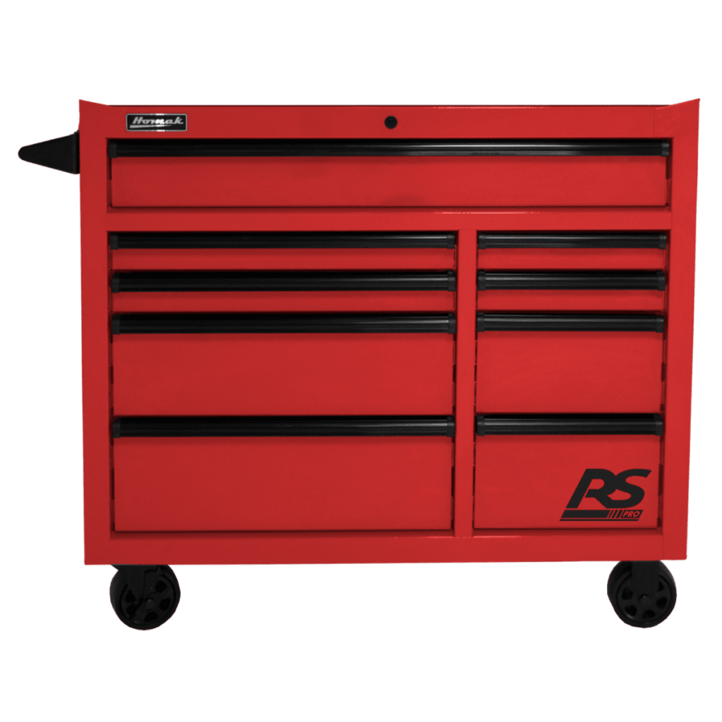 Homak  41" RS Pro 9 Drawer Rolling Cabinet - BK04004193