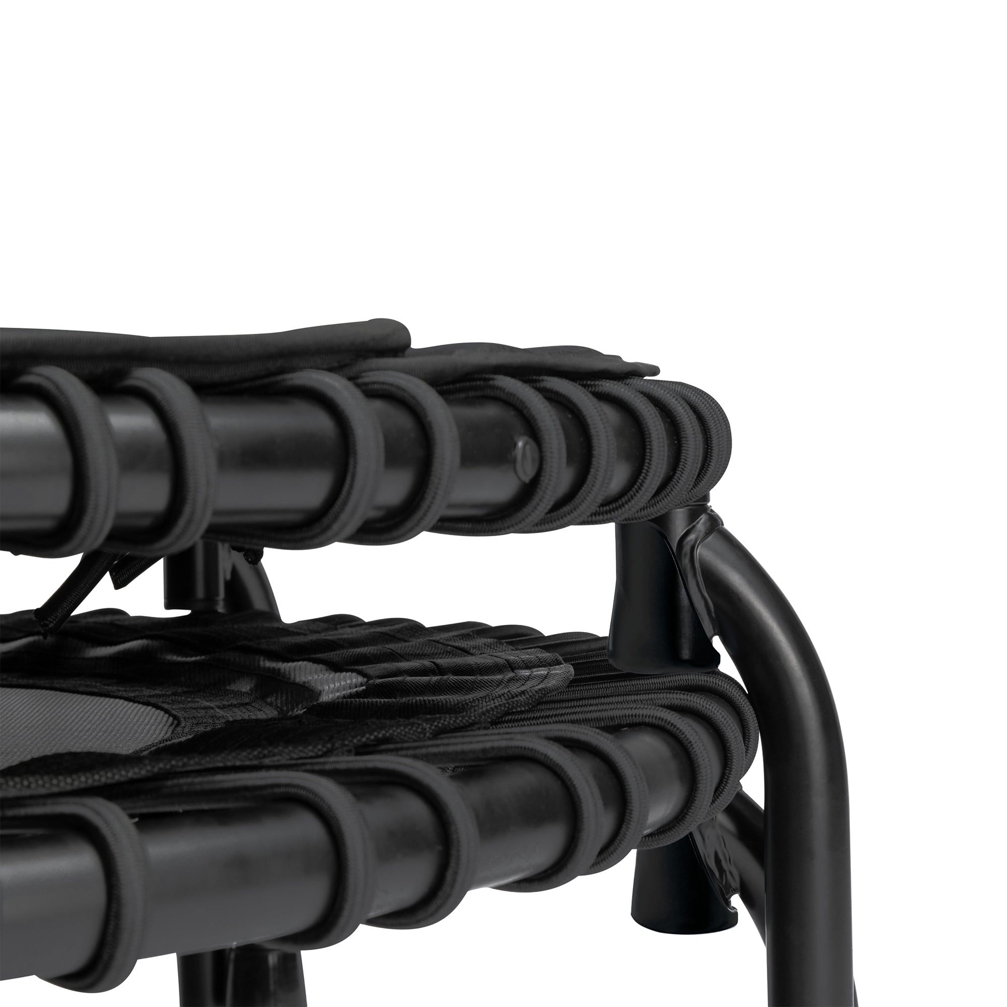 Disc-O-Bed JumpSport 550 Workout Rebounder for Adults, 44" | PRO CE | Mini Exercise Fitness Trampoline Jumper with Cables | Black - 414166