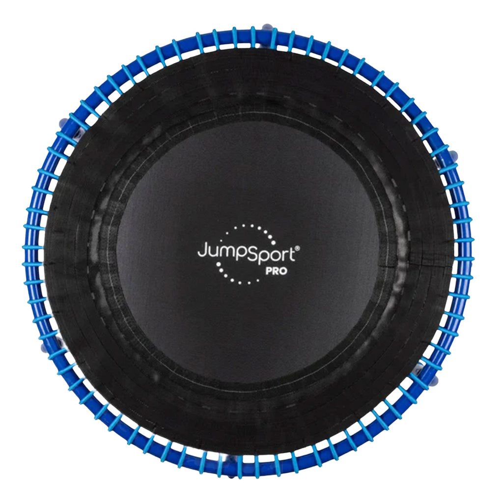 Disc-O-Bed JumpSport 350 PRO Fitness Trampoline, Cardio Workout Equipment, 39 Inch, Blue - 415464