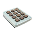 DoorBird Keypad Module for D1101KH Classic, D1101KH Modern, D2101KV, D2102KV, D2101KH, D2101IKH and D2101FPBK in 12 Bronze Keys - 423866386