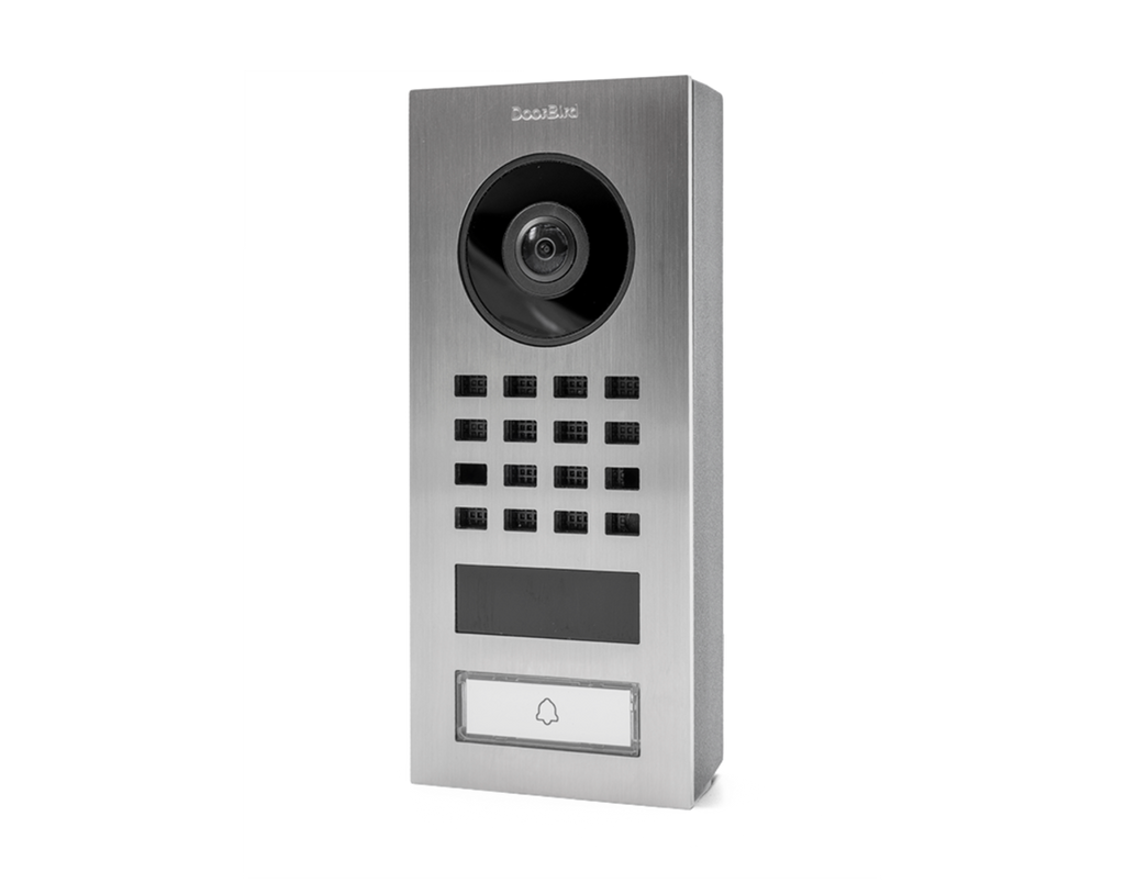 DoorBird D1101V Surface-Mount IP Video Intercom, 1 Call Button in Stainless Steel V2A - 423866744