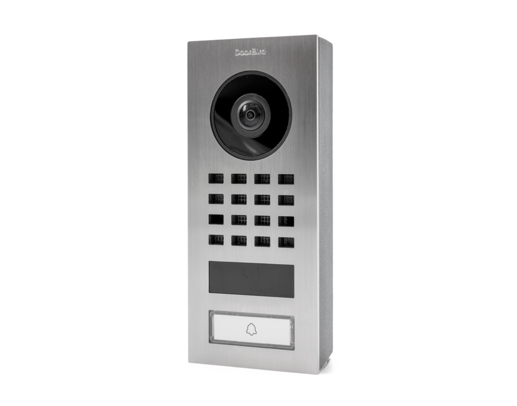 DoorBird D1101V Surface-Mount IP Video Intercom, 1 Call Button in Stainless Steel V4A - 423866751