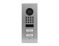 DoorBird D1102V Flush-Mount IP Video Door Station, 2 Call Button in  Stainless Steel V2A - 423866805
