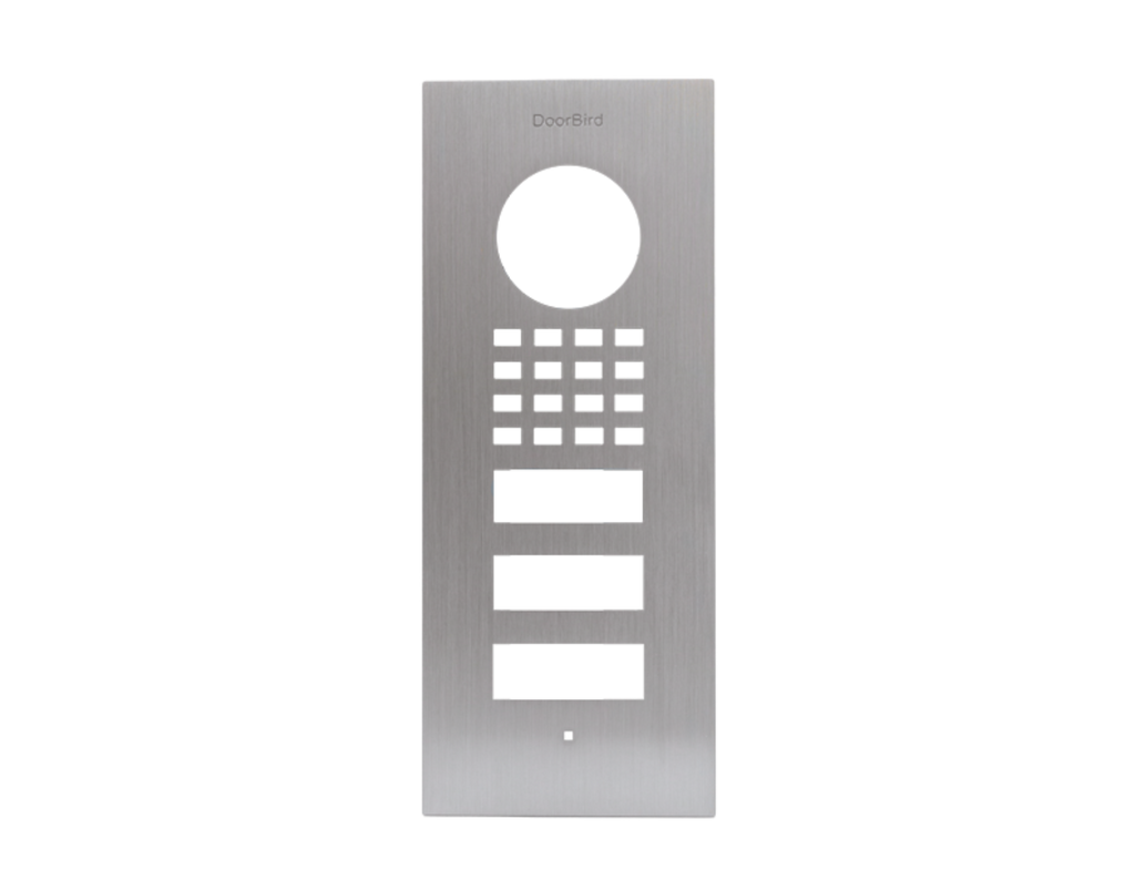 DoorBird Front Panel for D1102V Flush-Mount in Stainless Steel V4A - 423873193