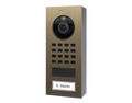 DoorBird D1101V Surface-Mount IP Video Intercom, 1 Call Button in Real Burnished Brass - 423873346