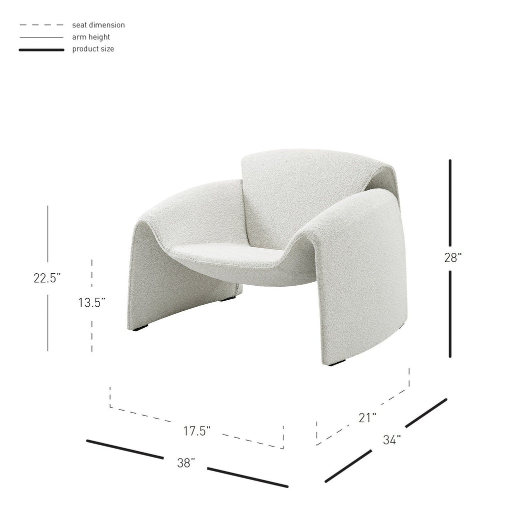 New Pacific Direct Hilda Fabric Accent Arm Chair 4400064-563 - 4400064-563