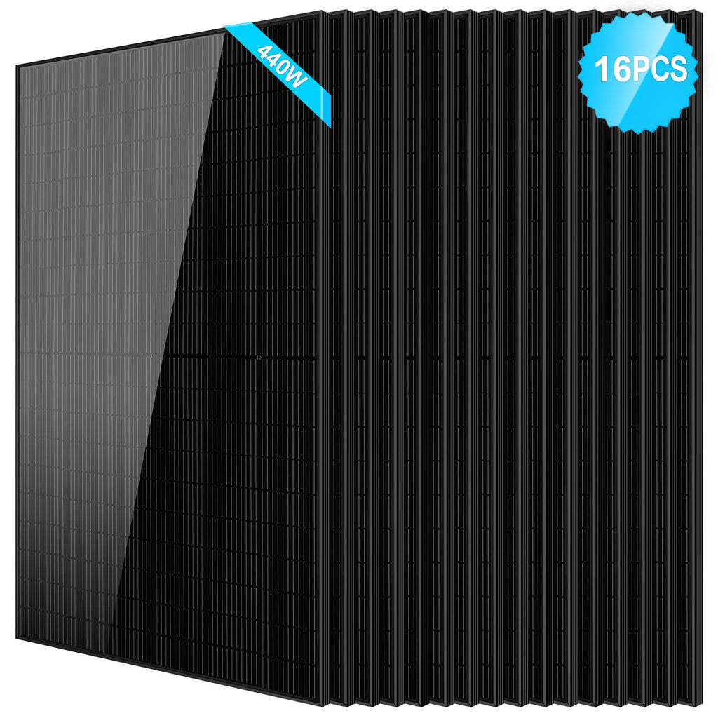 Sungold Power 440W Mono Black PERC Solar Panel UL 61730