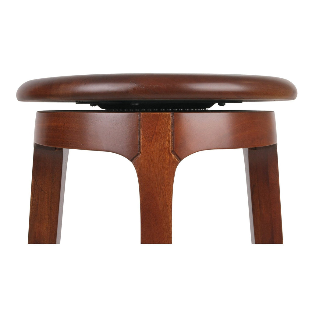 New Pacific Direct Foxy Mahogany Swivel Counter Stool 4800001-MT - 4800001-MT