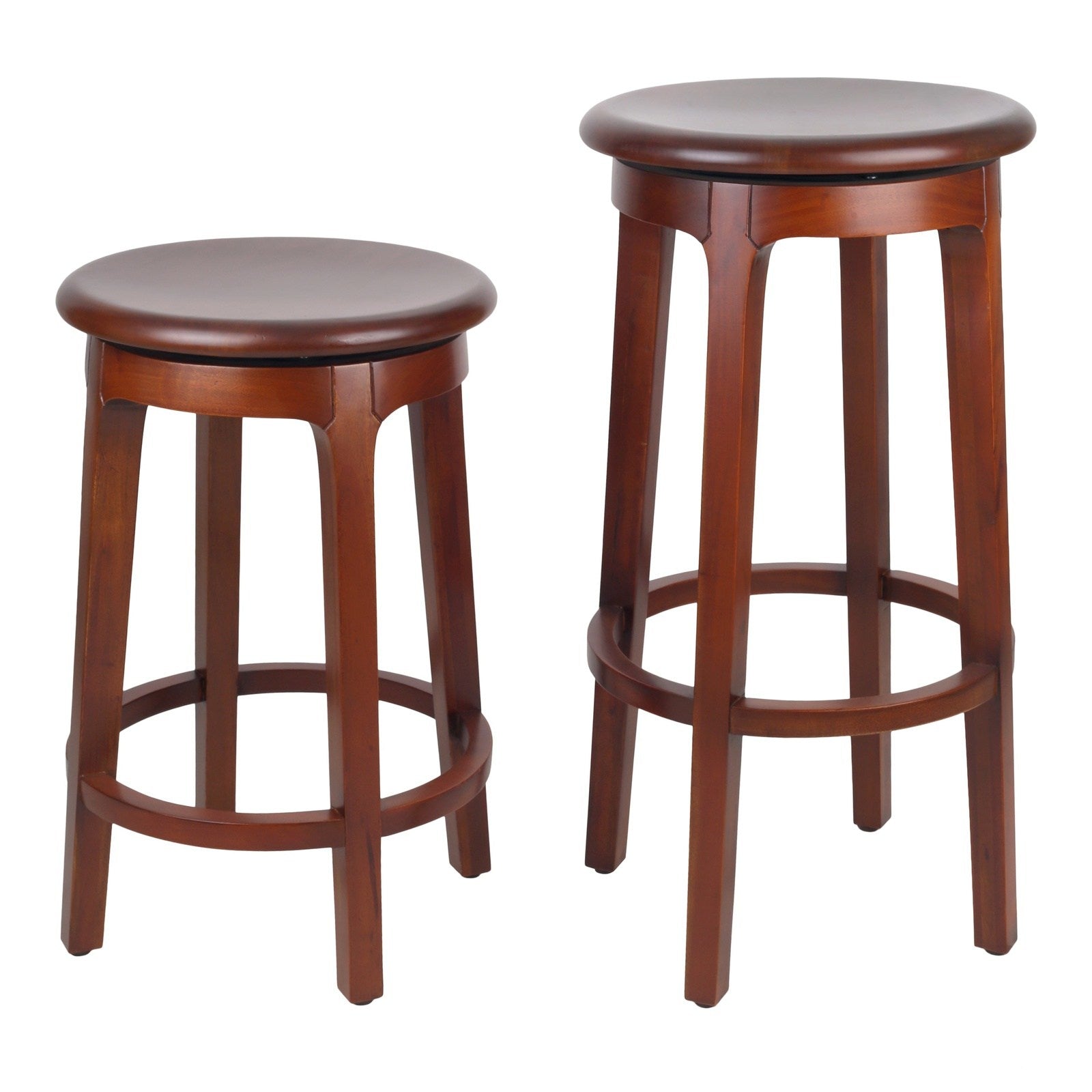 New Pacific Direct Foxy Mahogany Swivel Counter Stool 4800001-MT - 4800001-MT