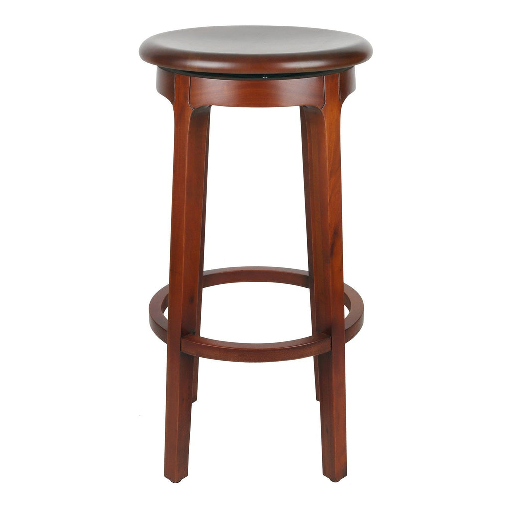 New Pacific Direct Foxy Mahogany Swivel Bar Stool 4800002-MT - 4800002-MT
