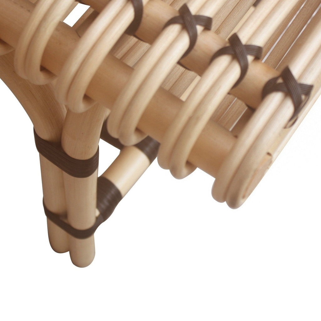 New Pacific Direct Baza Rattan Bench w/ Shelf  - 4900039