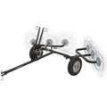 Strongway Acreage Rake 60in Dethatcher with 6 Tine Reels  - 49166