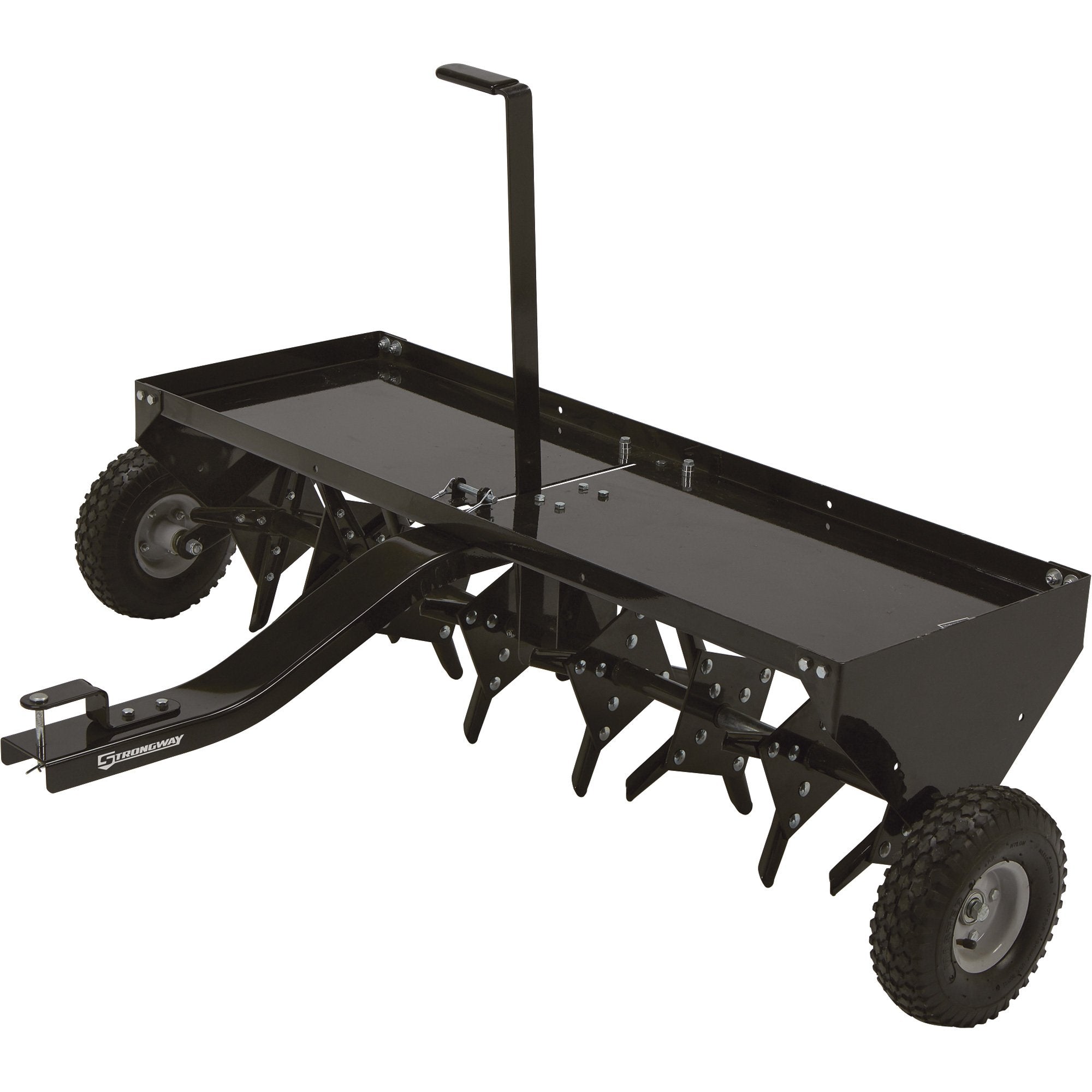 Strongway Tow Behind Plug Lawn Aerator 48 In. 32 Coring Plugs&nbsp; - 49167