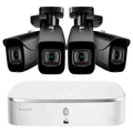Lorex N4K2-84BB 8-Channel Fusion NVR System with Four 4K (8MP) IP Cameras Security Surveillance System New - N4K2-84BB