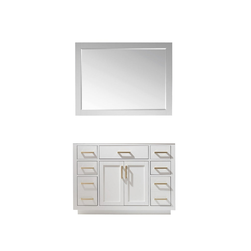 Altair Designs 48" Single Bathroom Vanity Cabinet Only - 531048-CAB-RB-NM