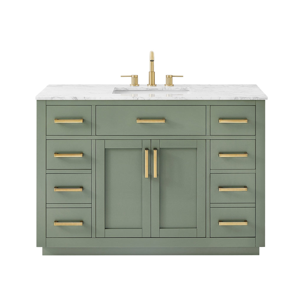Altair Designs Ivy 30"/36"/48" single vanity with top - 531030-VG-CA-NM