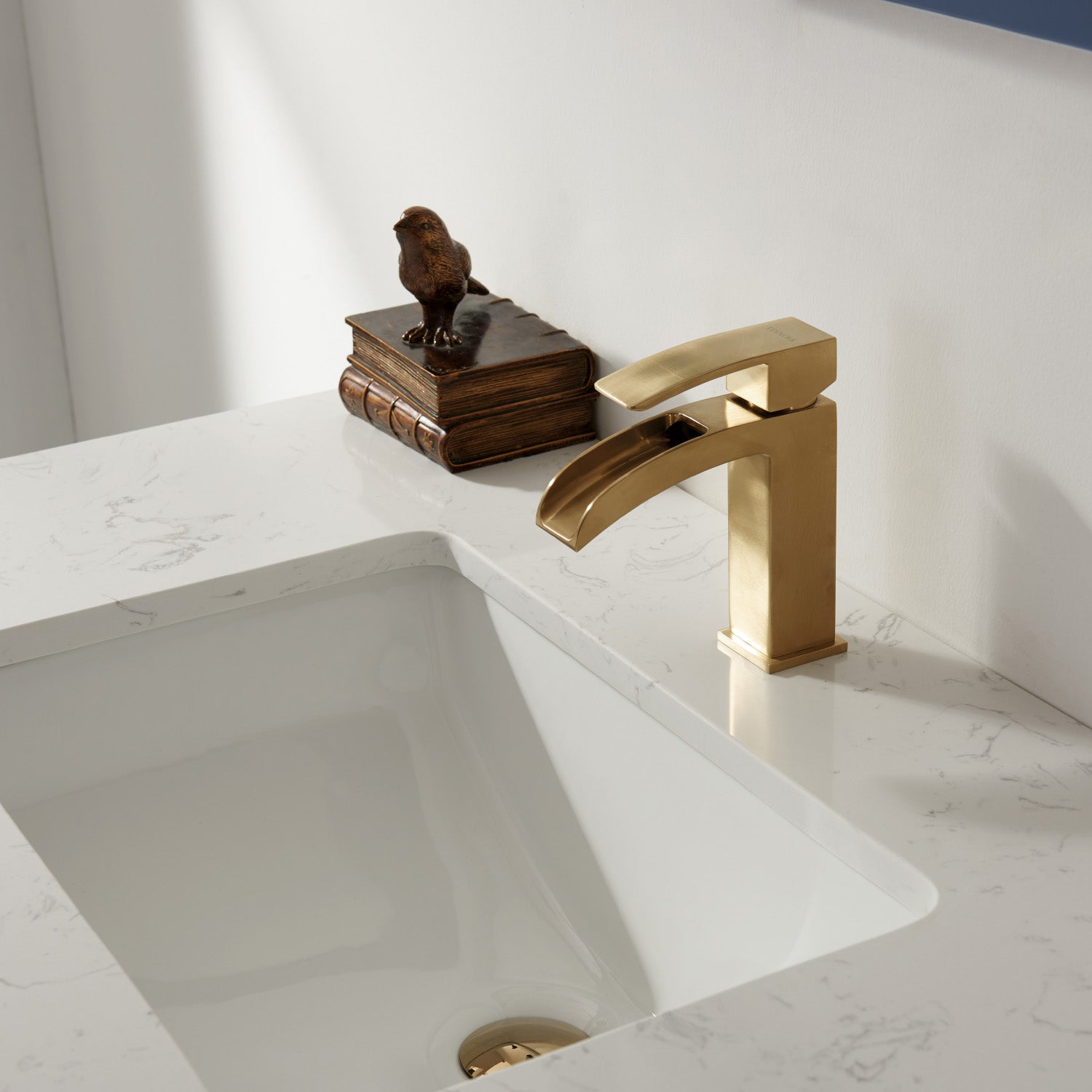 Altair Designs 36" single vanity with top - 533036-RB-AW-NM