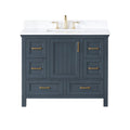 Altair Designs  42" single vanity with top - 538042-CB-AW-NM