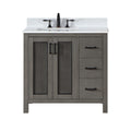 Altair Designs 36" single vanity with top - 542036-GP-AW-NM