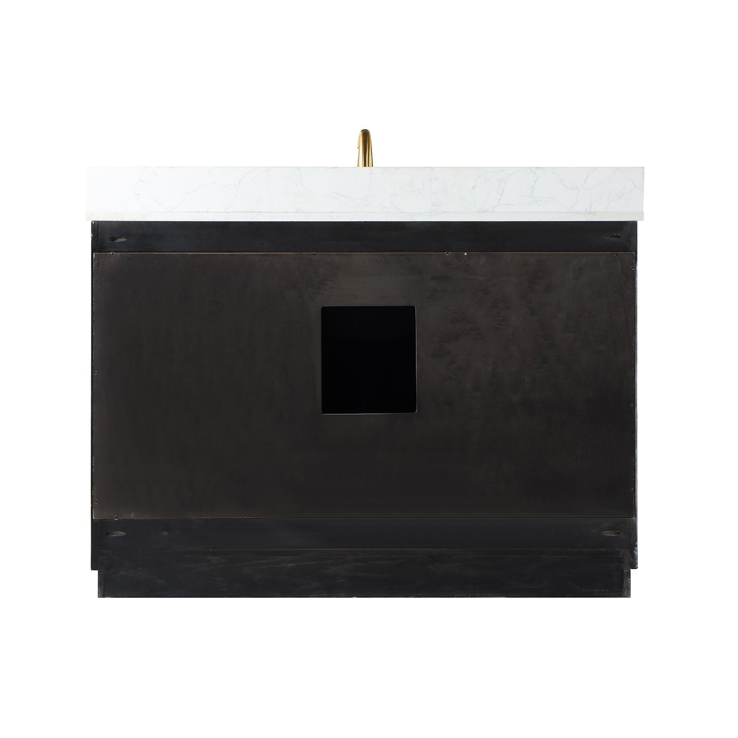 Altair Designs Gazsi 48" single vanity with top - 543048-BN-GW-NM