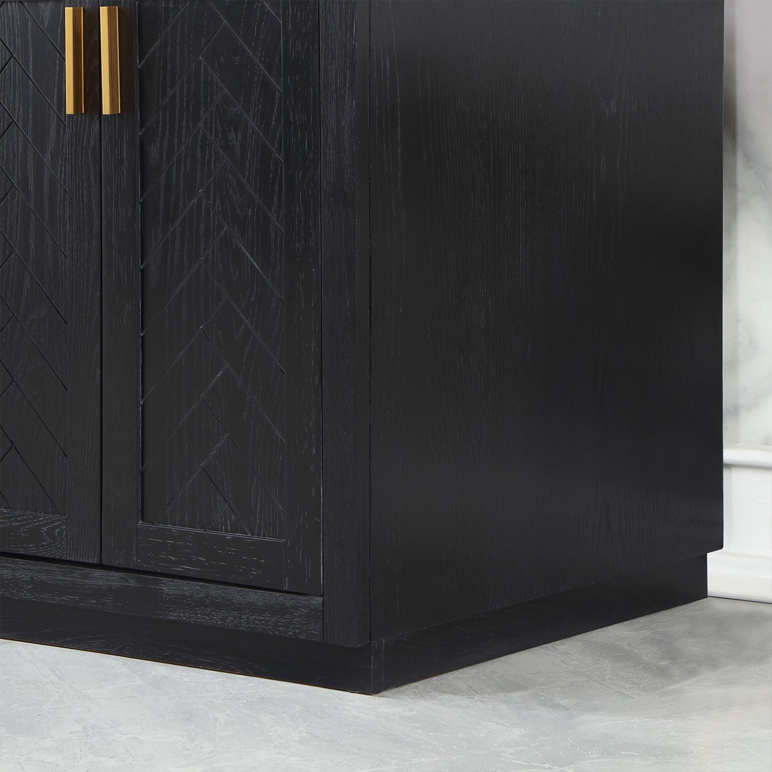 Altair Designs Gazsi 72" double vanity with top - 543072-BN-GW-NM
