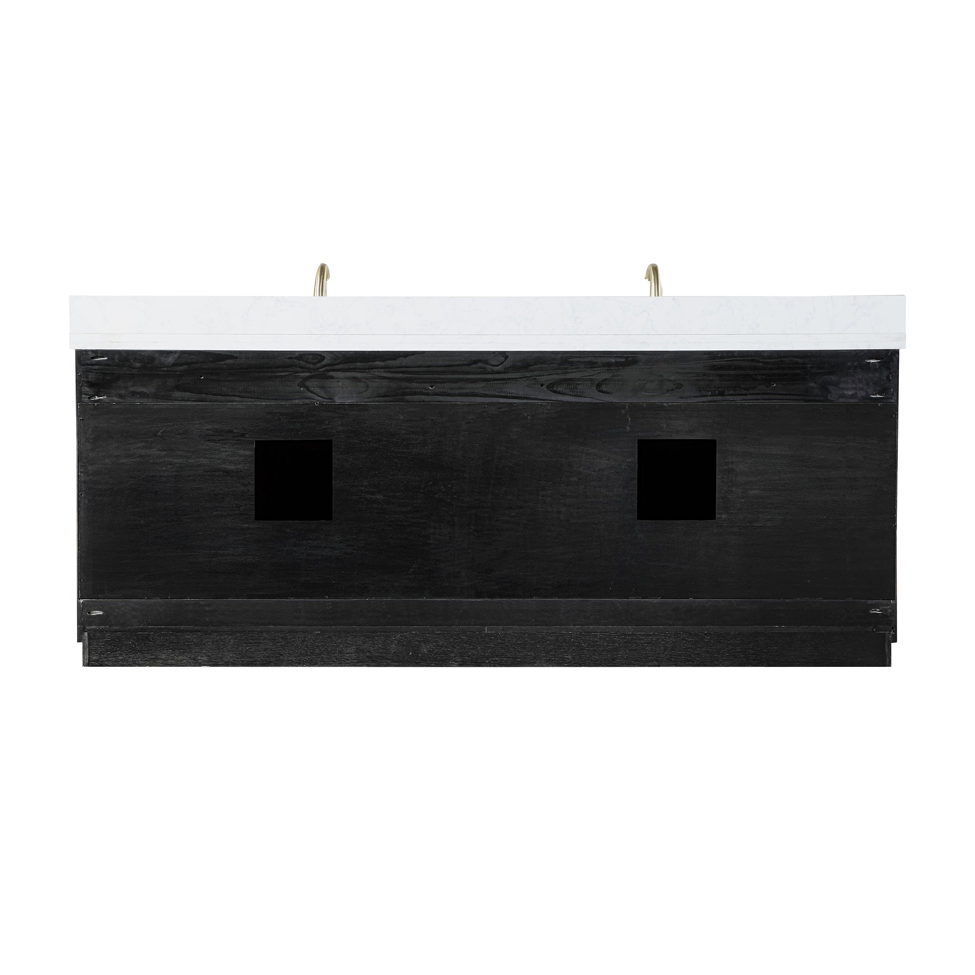 Altair Designs Gazsi 84" double vanity with top - 543084-BO-GW-NM
