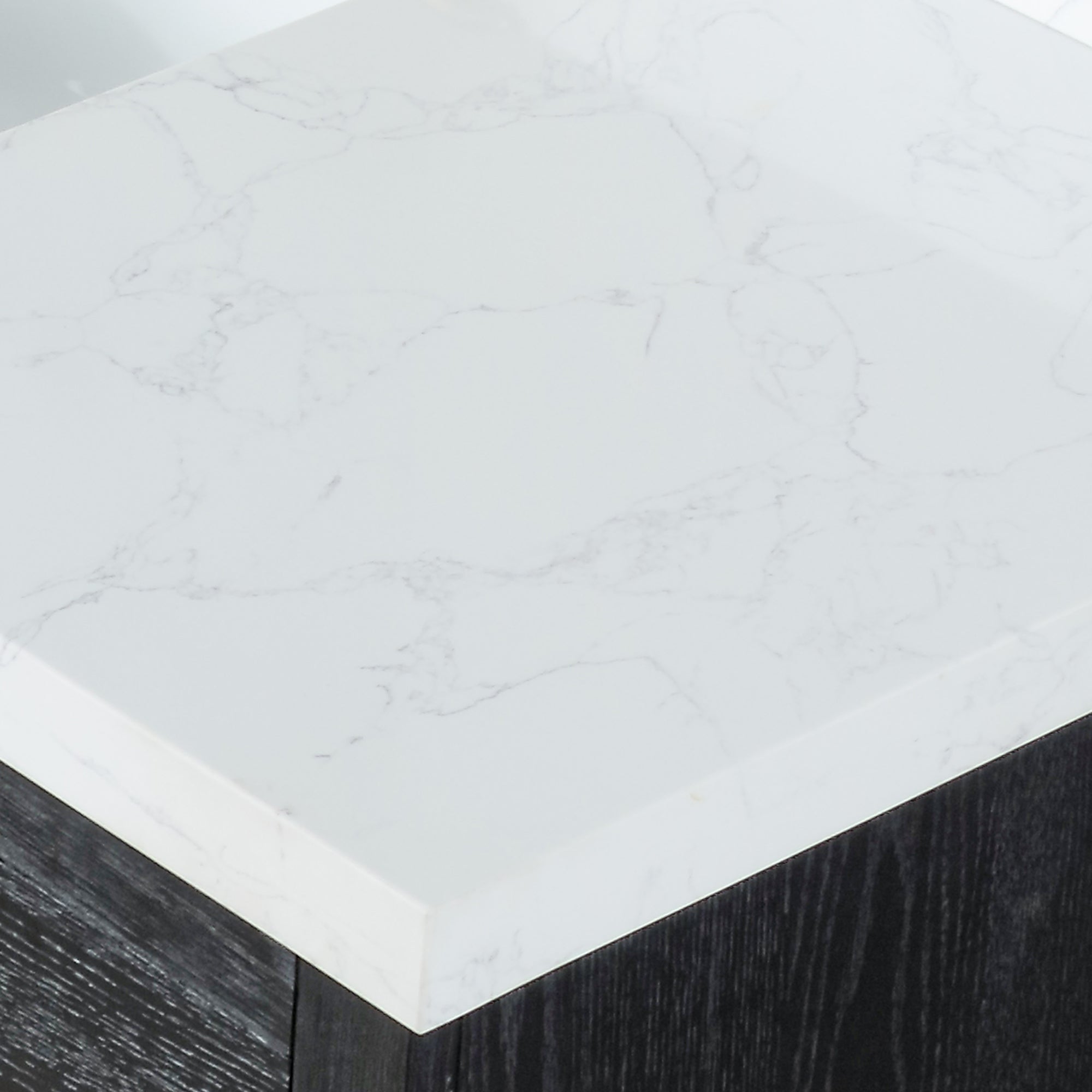 Altair Designs Gazsi 84" double vanity with top - 543084-BO-GW-NM