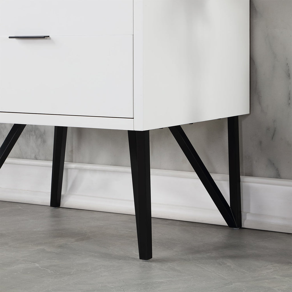 Altair Designs 30" single vanity with top - 548030-WP-CG-NM