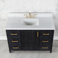 Altair Designs 48" single vanity with top - 549048-BO-AW-NM