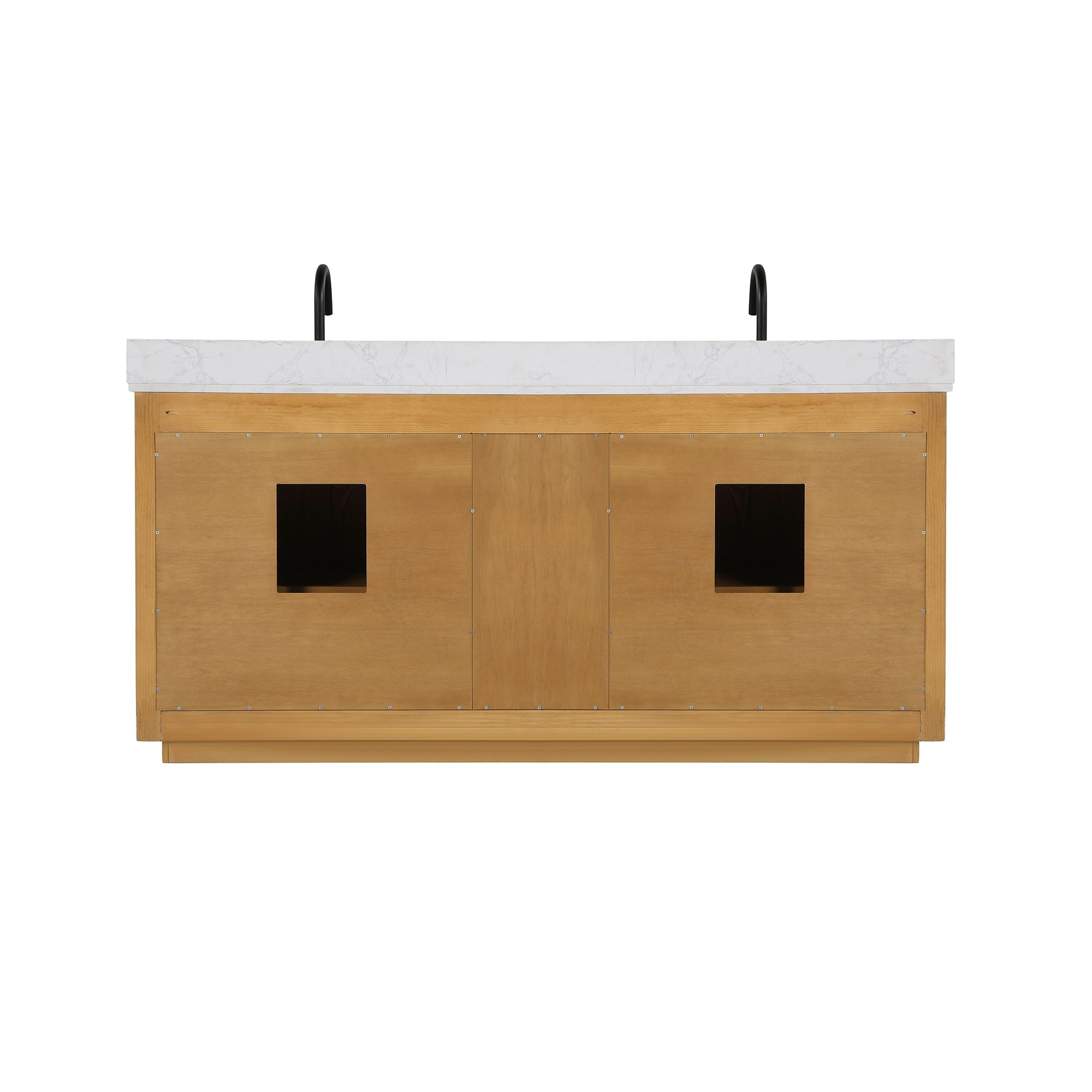 Altair Designs 72" double vanity with top - 556072-NW-GW