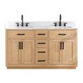 Altair Designs Gavino 60" double vanity with top - 557060-LB-GW-NM Price