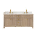 Cerrito 72" double vanity with top