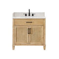 Altair Designs Salome 36"/48"/60"/72"/84" single/double vanity with top - 571036-WF-GW-NM