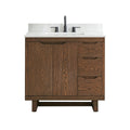 Altair Designs Mowry 36"/48"/60"/72" single/double vanity with top - 573036-BK-GW-NM Price