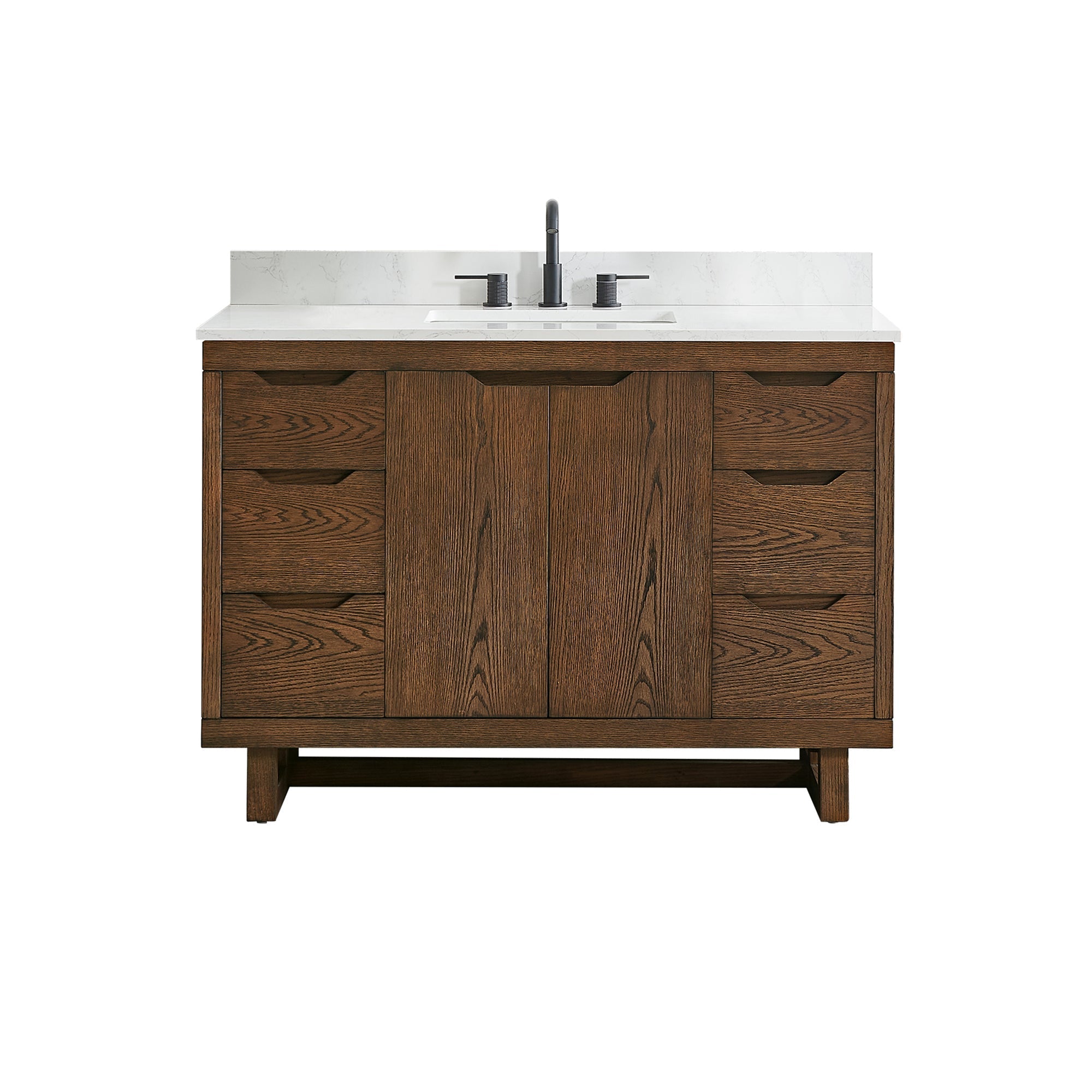 Altair Designs Mowry 36"/48"/60"/72" single/double vanity with top - 573036-BK-GW-NM Price