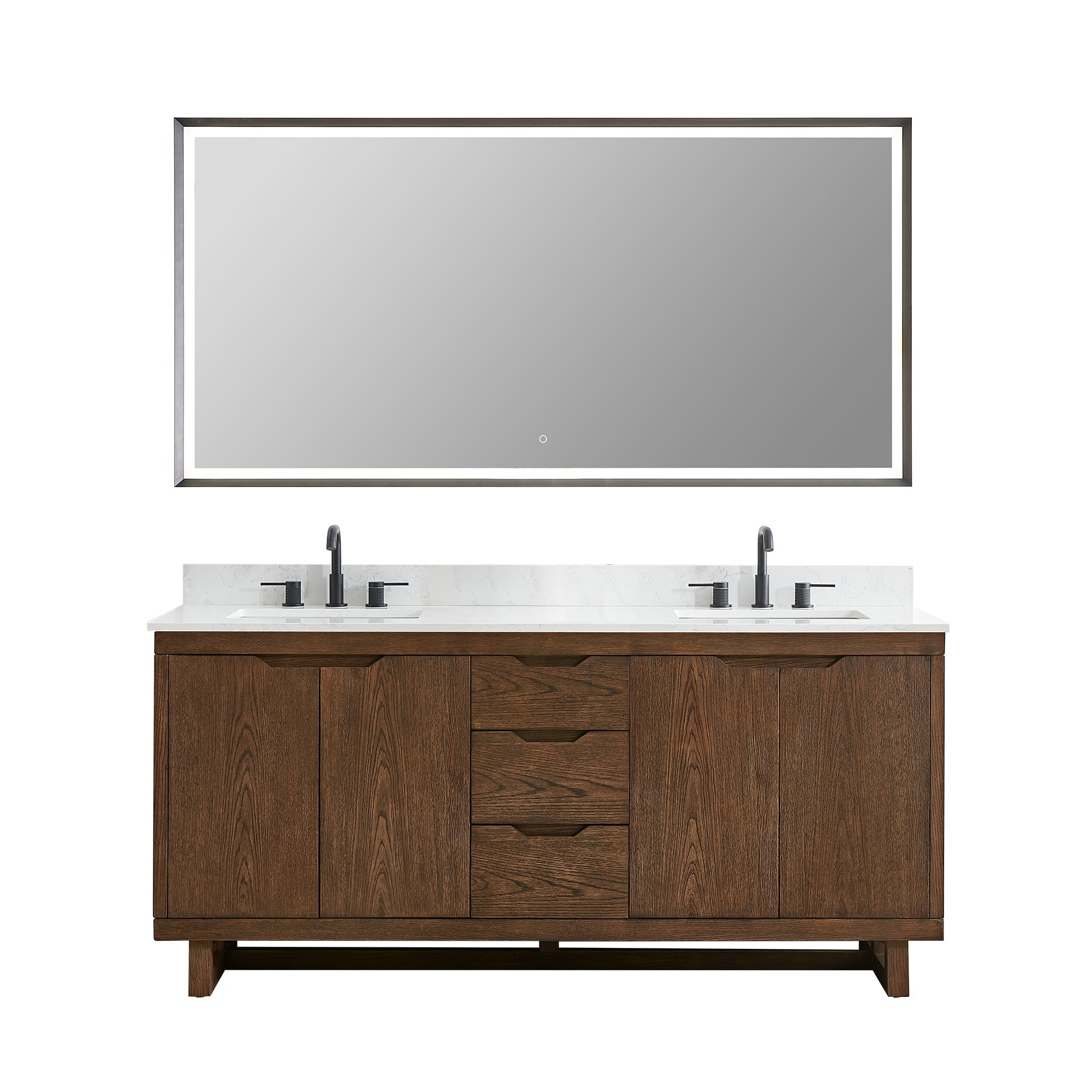 Altair Designs Mowry 36"/48"/60"/72" single/double vanity with top - 573036-BK-GW-NM Price