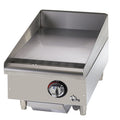 Star 8G-615MF Star-Max® 28,300 BTU 15" Gas Griddle Manual Steel Plate - 8G-615MF