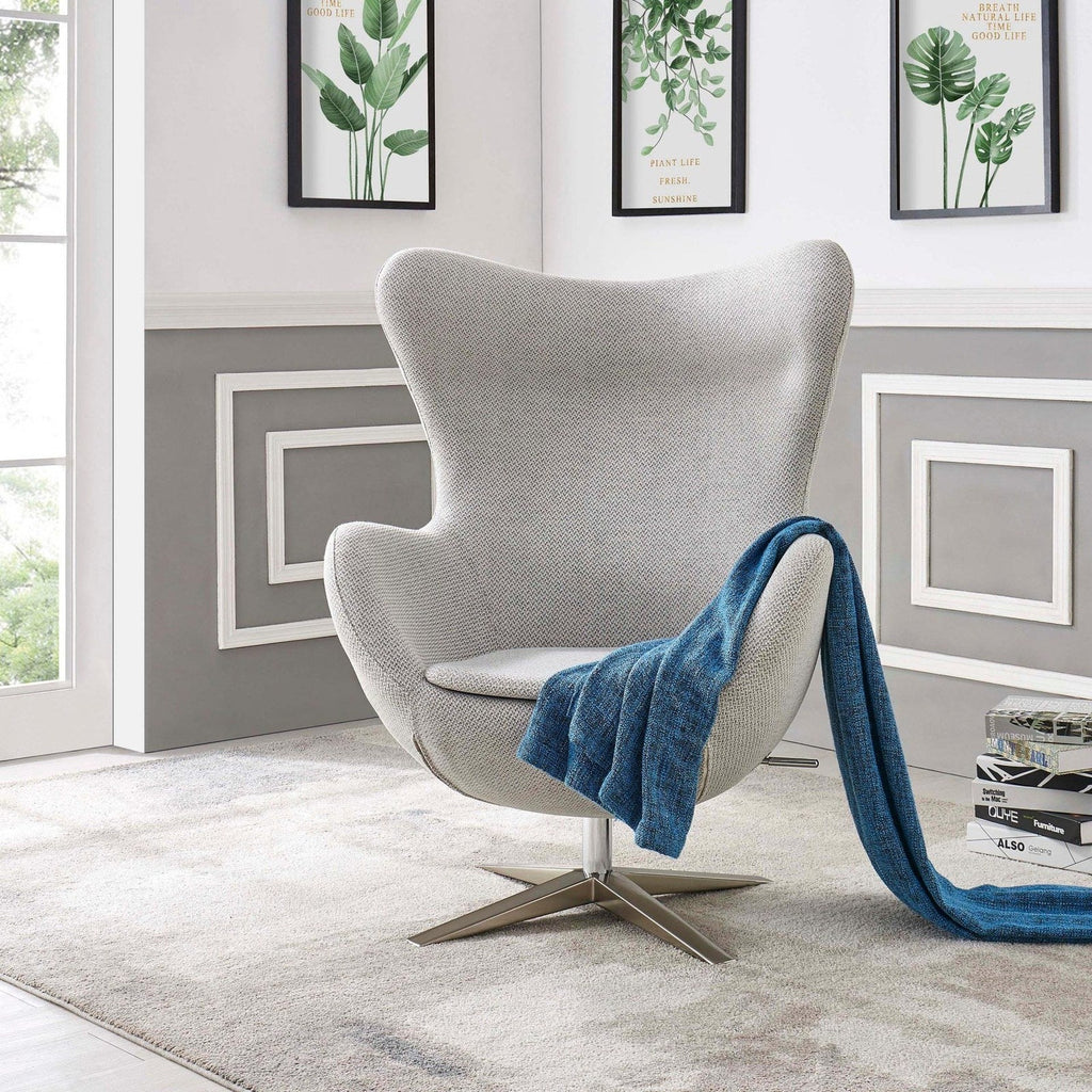 New Pacific Direct Max KD Fabric Swivel Rocker Chair  - 6300063-410