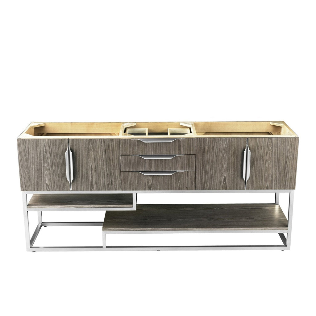 James Martin Vanities Columbia 72" Single Vanity - 388-V72S-AGR-MB-DGG