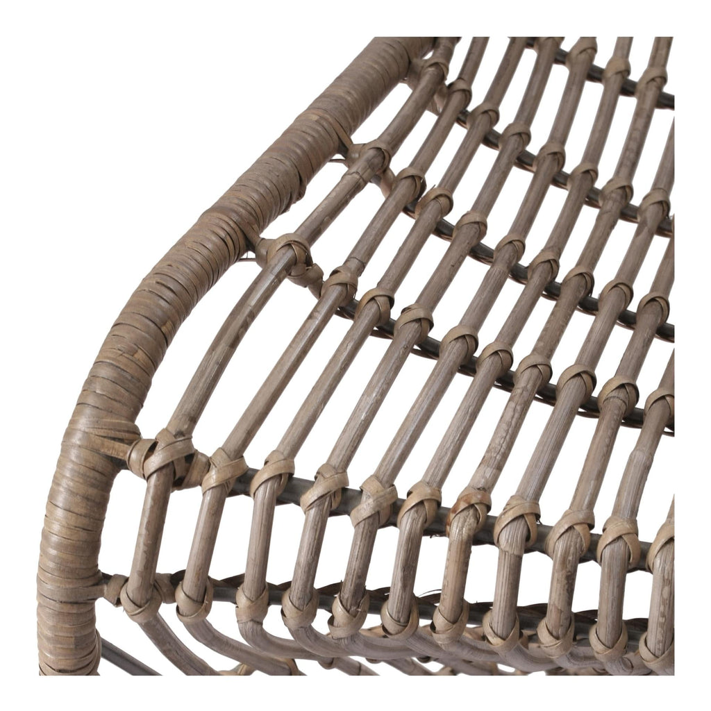 New Pacific Direct Groovy Rattan Chair, (Set of 2)  - 6600010-G